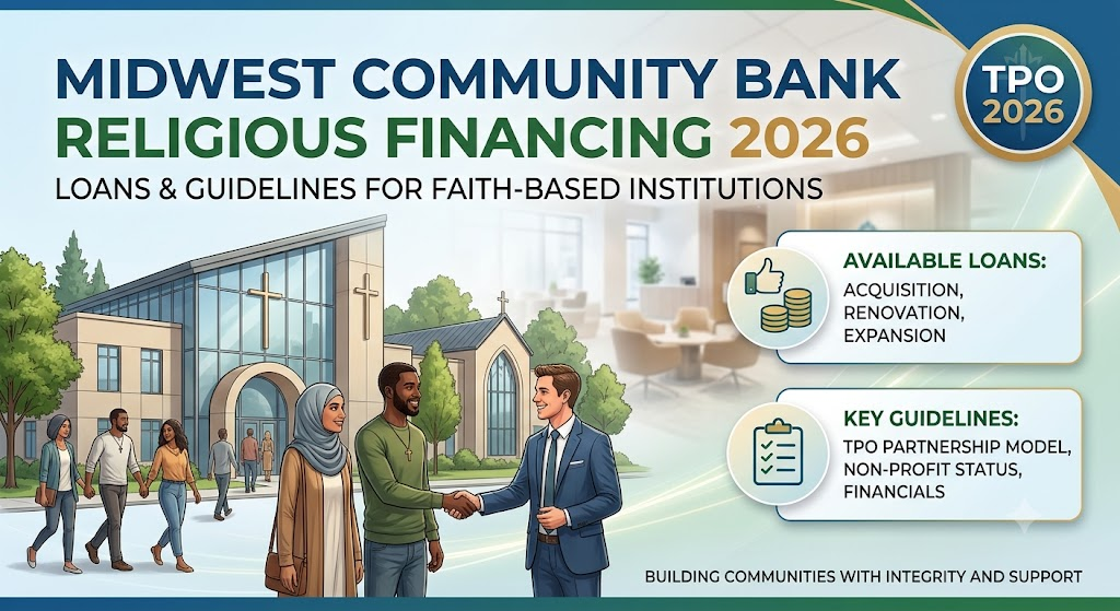 Midwest Community Bank Religious Financing TPO 2026: Loans & Guidelines